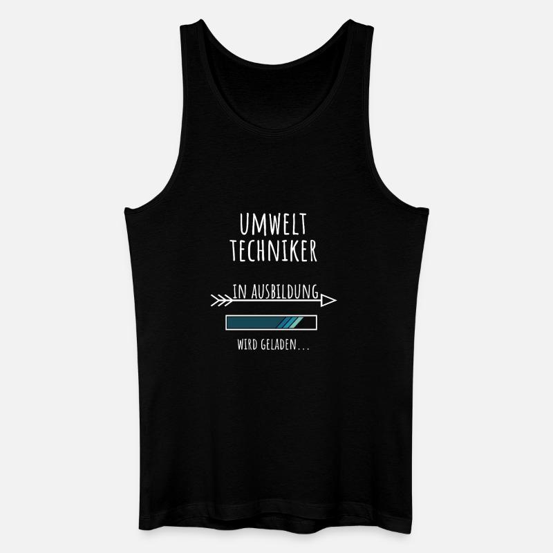 Umwelttechniker Studium Beruf Ausbildung - Männer Bio Tank Top - Schwarz