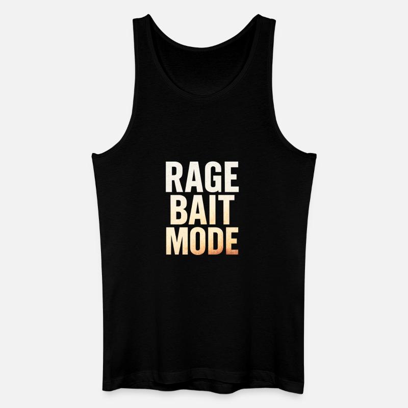 Wutköder-Modus, lustiger Spruch - Männer Bio Tank Top - Schwarz