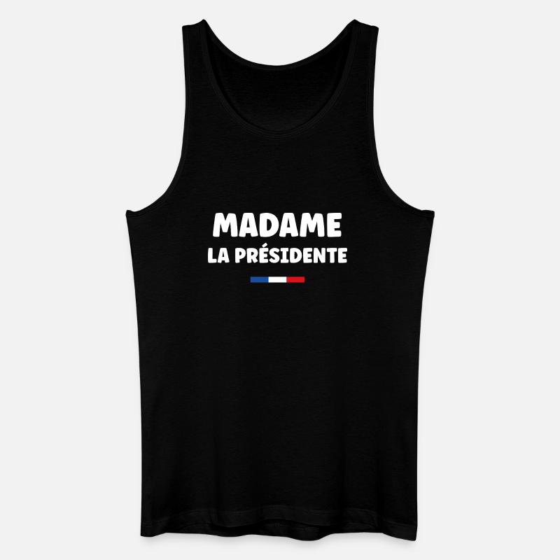 Vorsitzende - Männer Bio Tank Top - Schwarz