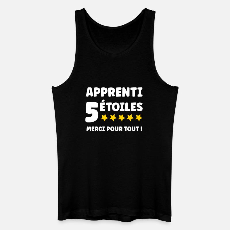 Lehrling - Männer Bio Tank Top - Schwarz