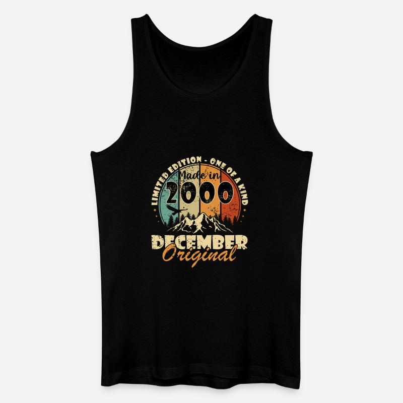 December 2000 Jubilee 2000 December - Men’s Organic Tank Top - black