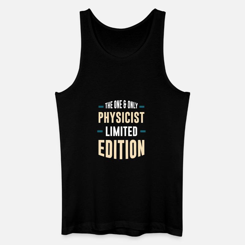 Only Physicist Édition Limitée - Débardeur bio Homme - noir