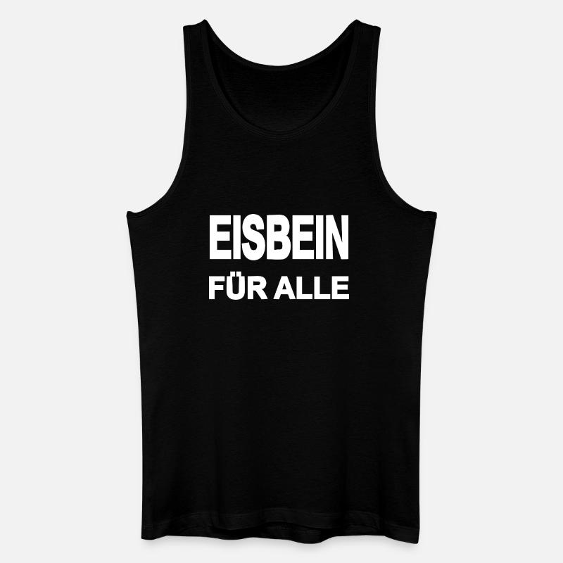 Eisbein - Männer Bio Tank Top - Schwarz