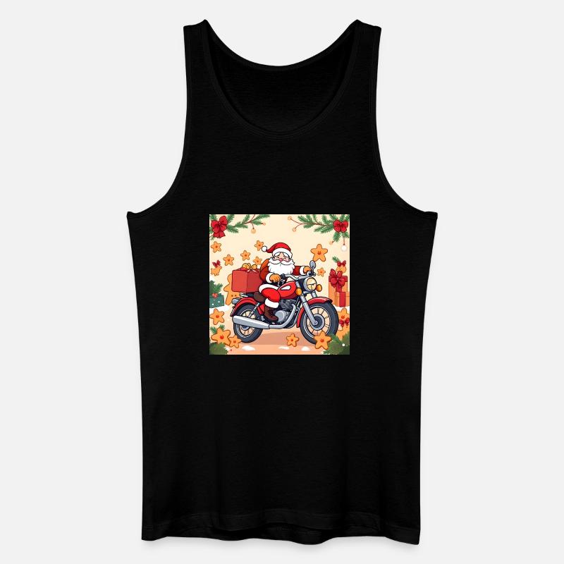 Powered by Gingerbread & Gasoline - Männer Bio Tank Top - Schwarz