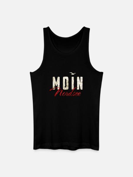 North Sea - Moin - Men’s Organic Tank Top - black