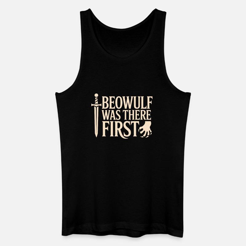 Altes Englisches Runenalphabet - Männer Bio Tank Top - Schwarz