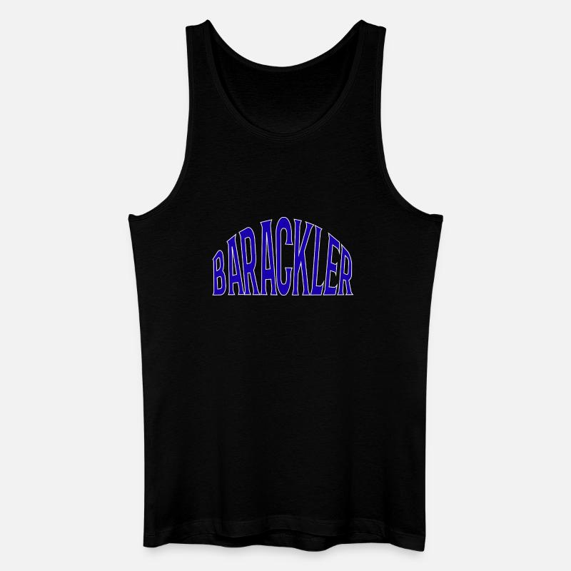 Barackler - Männer Bio Tank Top - Schwarz