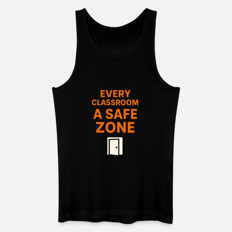 Anti-mobbing-freundlichkeit, Stehen Sie - Männer Bio Tank Top - Schwarz