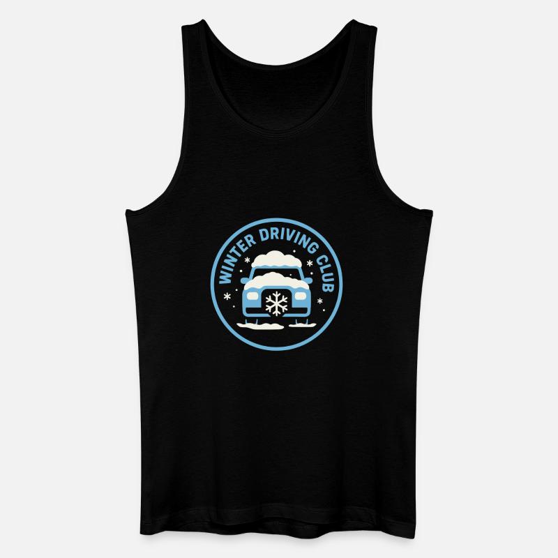 Kaltes Staatsleben Geschenk Eiskalte - Männer Bio Tank Top - Schwarz