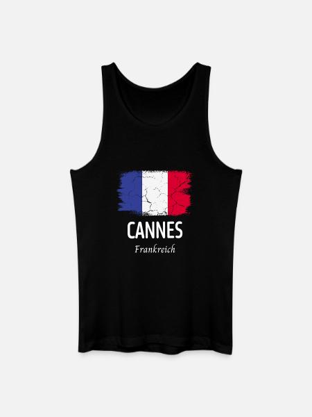 Cannes - Débardeur bio Homme - noir