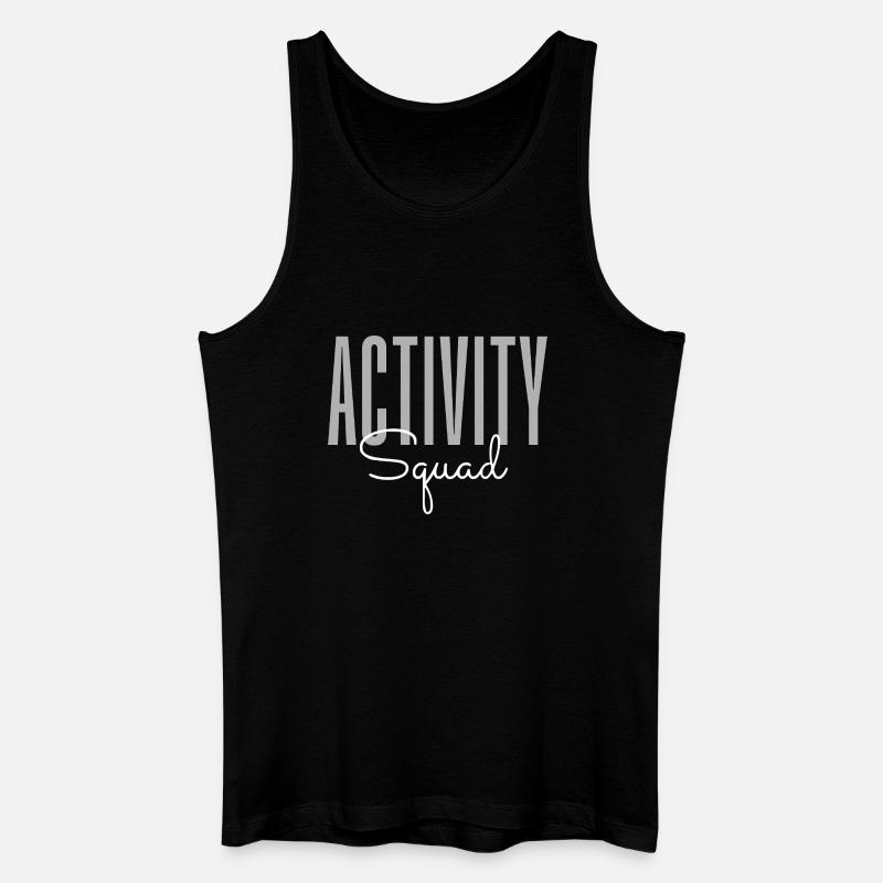 Activity Squad – Fun Group Team Event - Men’s Organic Tank Top - black
