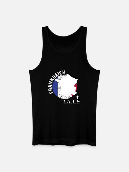 Lille - Débardeur bio Homme - noir
