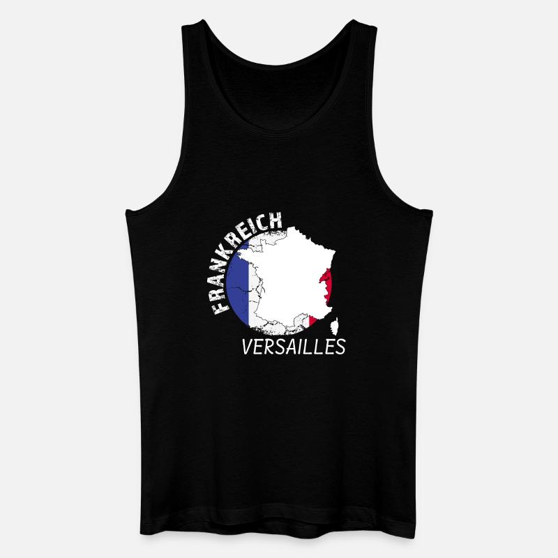 Versailles - Männer Bio Tank Top - Schwarz