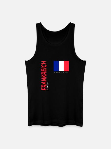 Brest - Men’s Organic Tank Top - black
