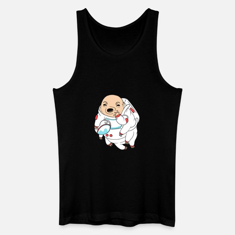 Bärtierchen Tardigrades Wasserbär Tardigrade - Männer Bio Tank Top - Schwarz