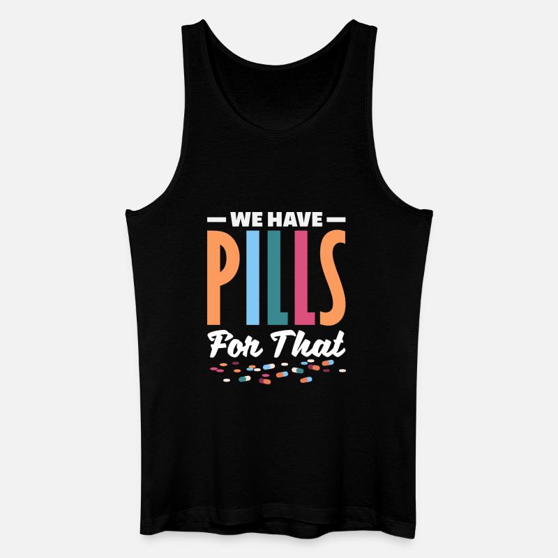 Apotheker Pharmazeutisch-technischer - Männer Bio Tank Top - Schwarz