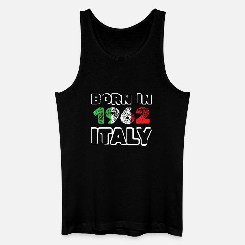 1962 - Männer Bio Tank Top - Schwarz