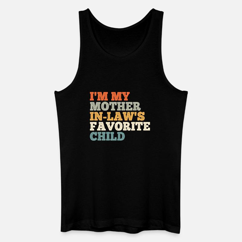 Das Lieblingskind der Stiefmutter - Männer Bio Tank Top - Schwarz