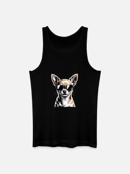Chihuahua - Men’s Organic Tank Top - black