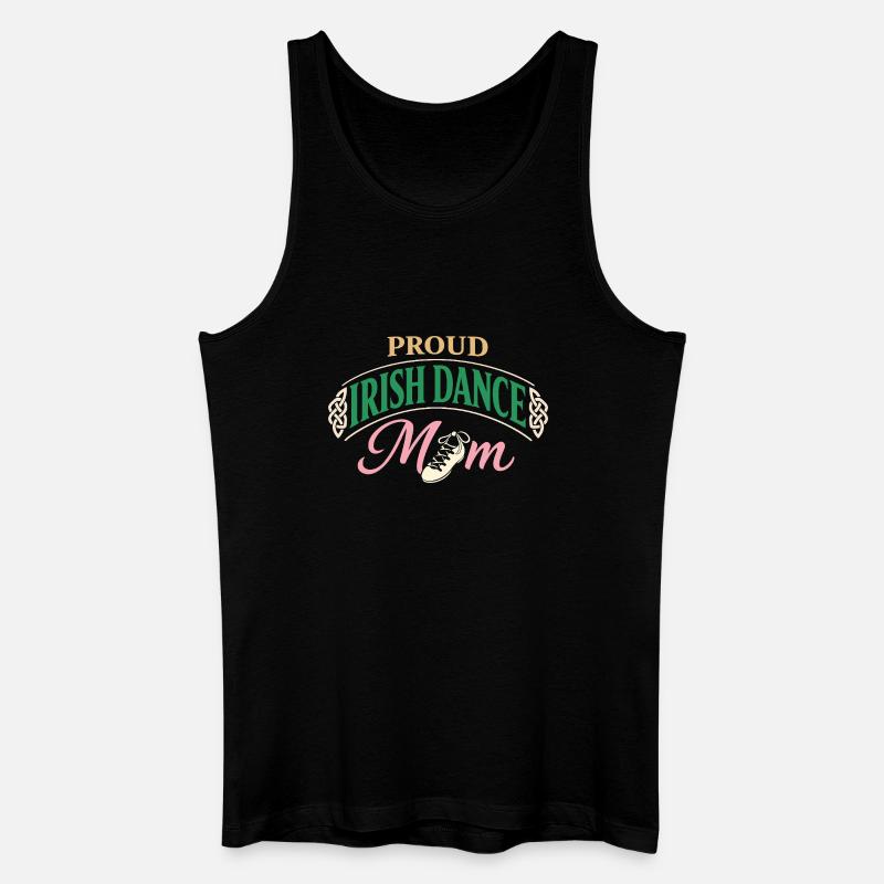 Irischer Tanz Step-dancing Celtic Fan - Männer Bio Tank Top - Schwarz