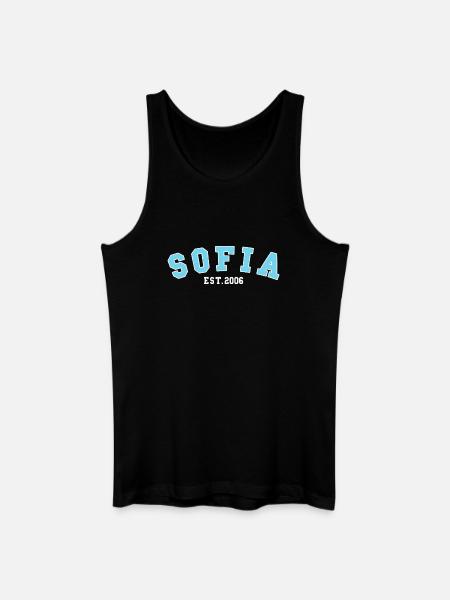 Sofia Est. 2006 - Men’s Organic Tank Top - black