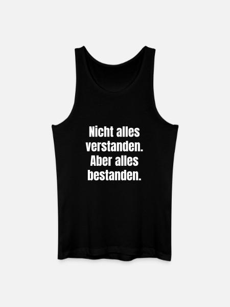 Don't understand everything, but pass - Men’s Organic Tank Top - black