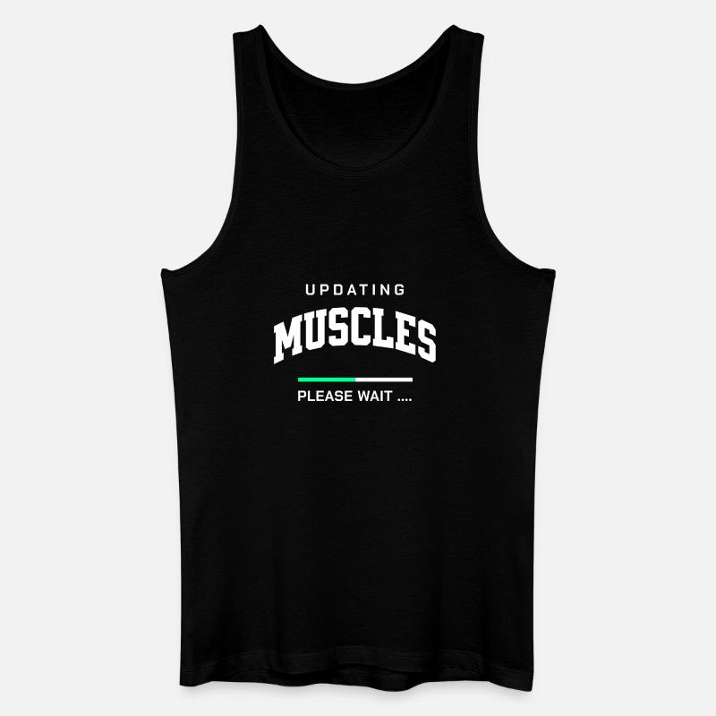 Aktualisierung - Männer Bio Tank Top - Schwarz