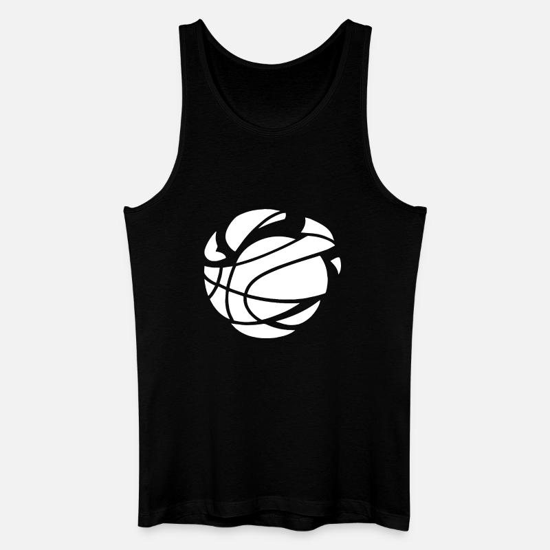 Ball Rhythm Abstract - Männer Bio Tank Top - Schwarz