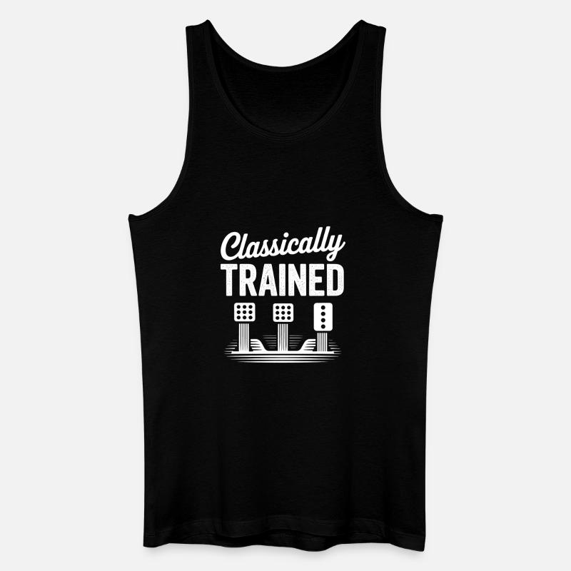Classically Trained Petrolhead KFZ Mechaniker - Männer Bio Tank Top - Schwarz