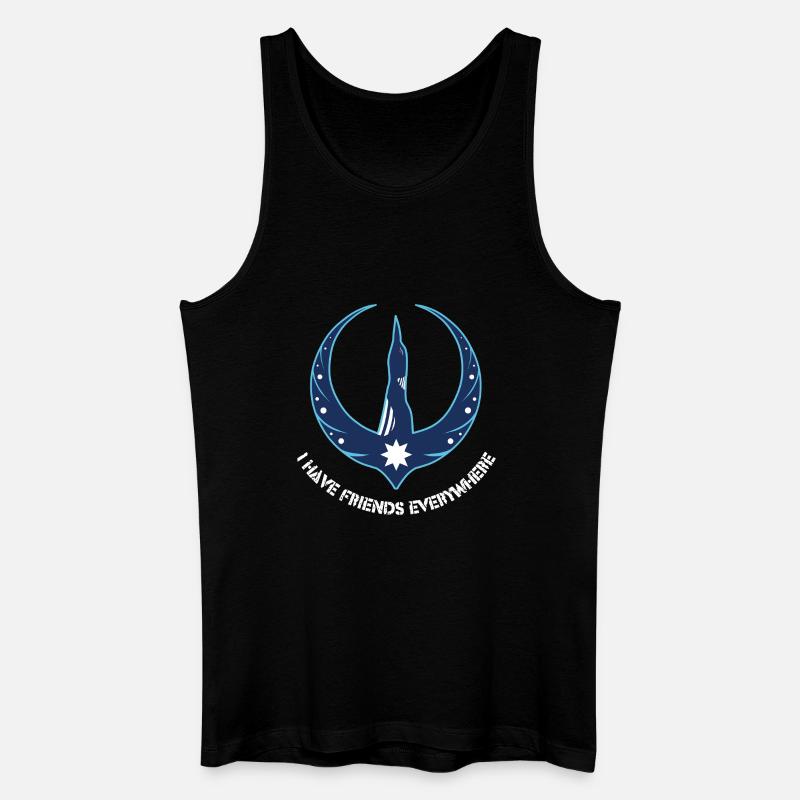 Minnesota Rebellion Eistaucher - Männer Bio Tank Top - Schwarz