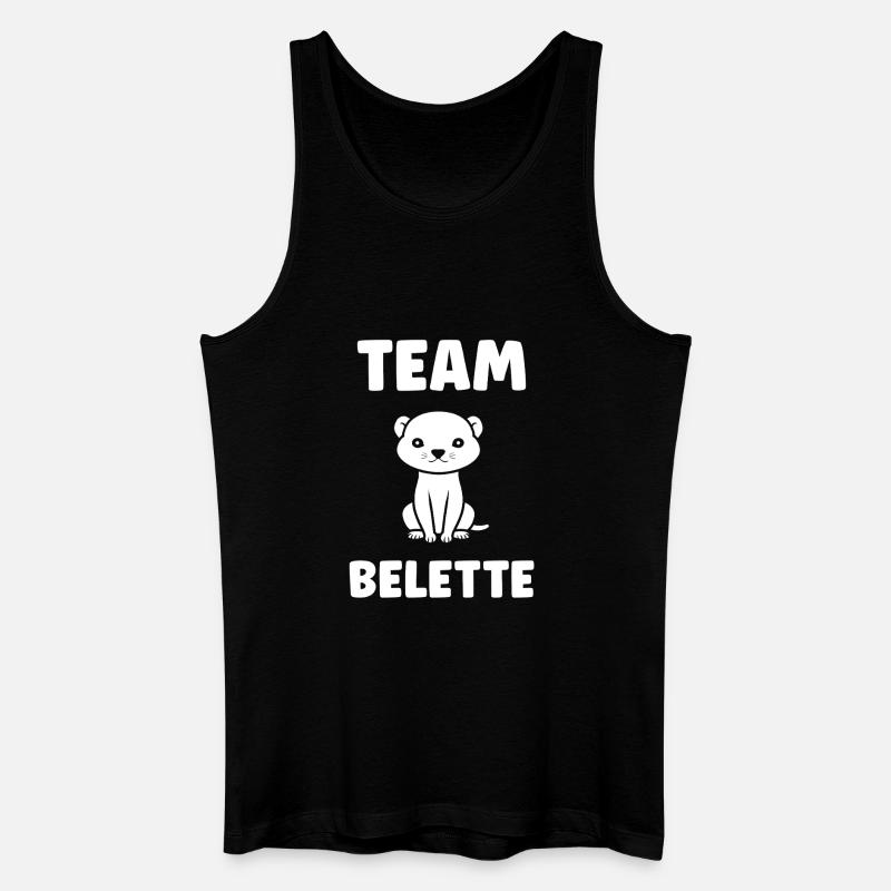 Team Weasel - Männer Bio Tank Top - Schwarz