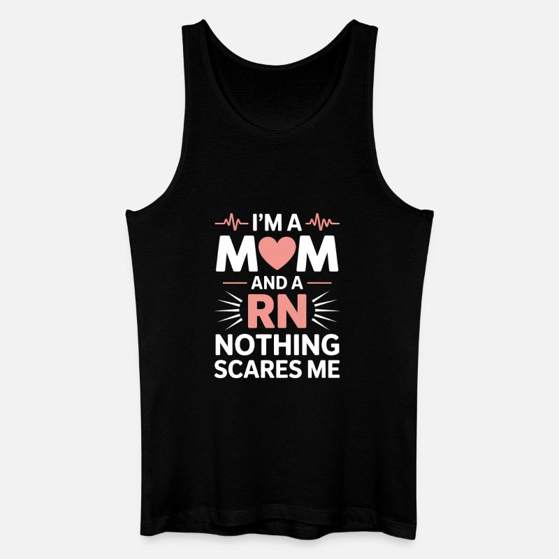 Krankenschwester Sprüche Krankenschwester Geschenk - Männer Bio Tank Top - Schwarz
