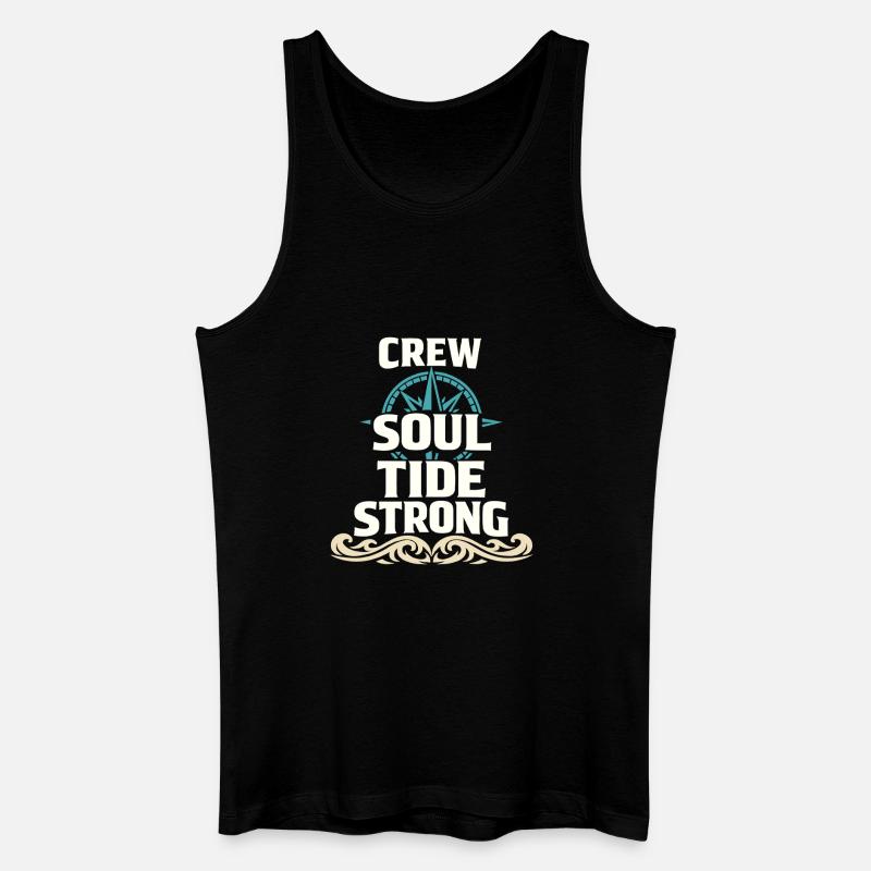 Seemannschaftsgeschenk Für Deckhand Ocean Work - Männer Bio Tank Top - Schwarz