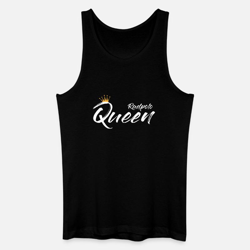 Radpolo Queen - Männer Bio Tank Top - Schwarz