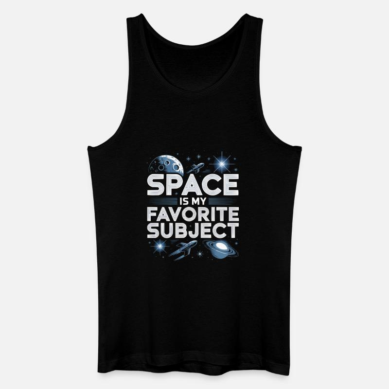 Astronom Galaxy Outerspace Universe Astronomie - Männer Bio Tank Top - Schwarz