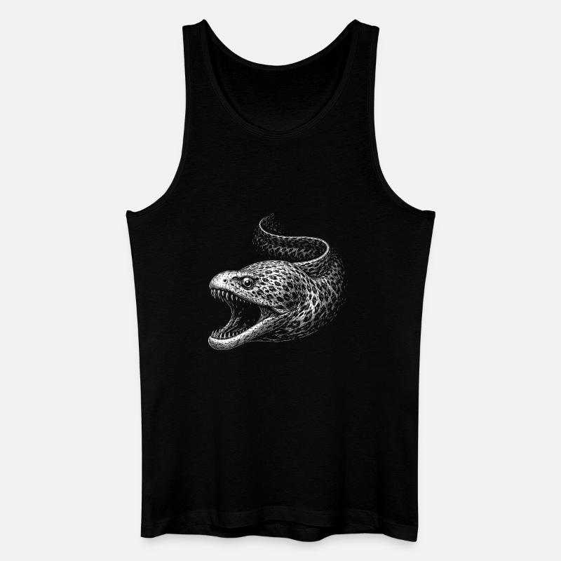  Murene - Männer Bio Tank Top - Schwarz