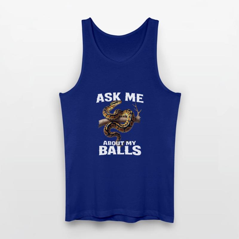 Python roi Serpents Amateurs de terrarium Python Débardeur bio Homme