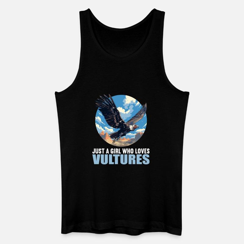 Geier - Männer Bio Tank Top - Schwarz