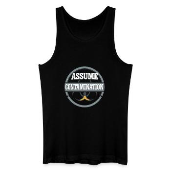 Mikrobiologie - Männer Bio Tank Top - Schwarz - Vorne