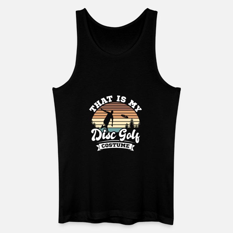 Disc Golf Geschenke Discgolf - Männer Bio Tank Top - Schwarz