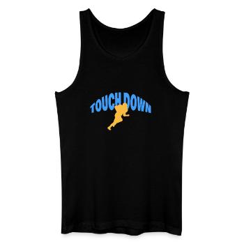 Touch Down - Men’s Organic Tank Top - black - Front