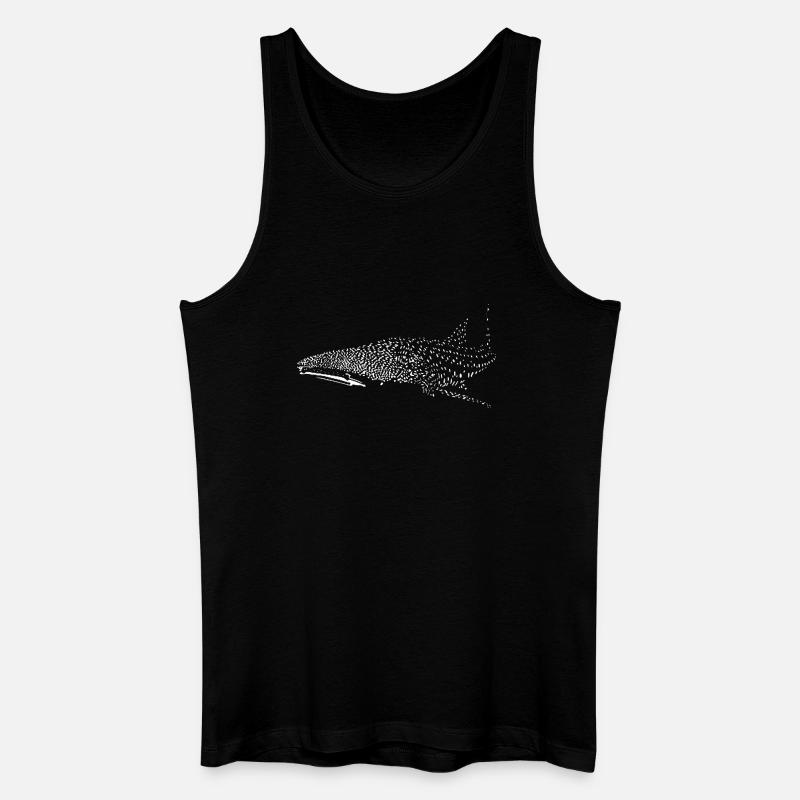 WALHAI - Männer Bio Tank Top - Schwarz