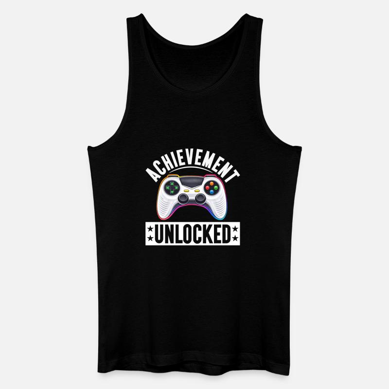 Gaming Gamer Videospiele Controller Zocken Zocker - Männer Bio Tank Top - Schwarz
