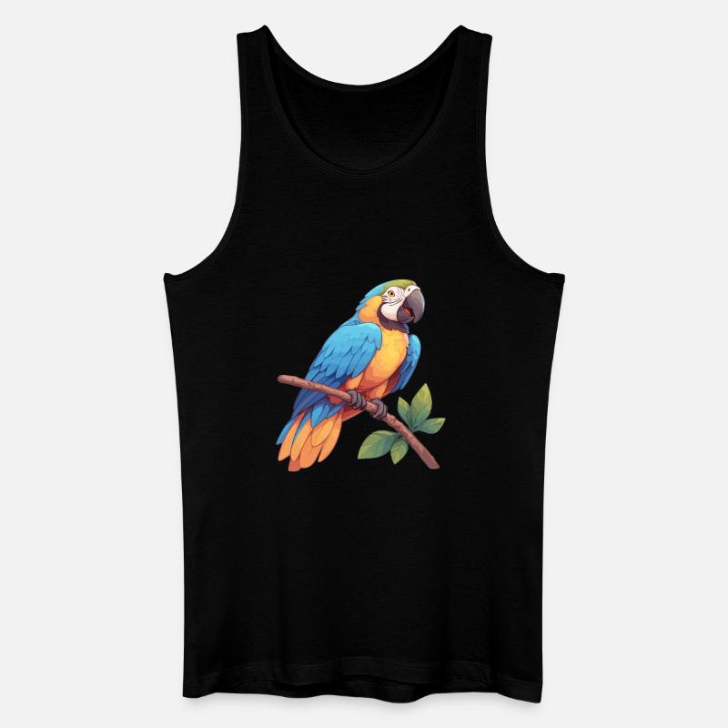 Aras Ara - Männer Bio Tank Top - Schwarz