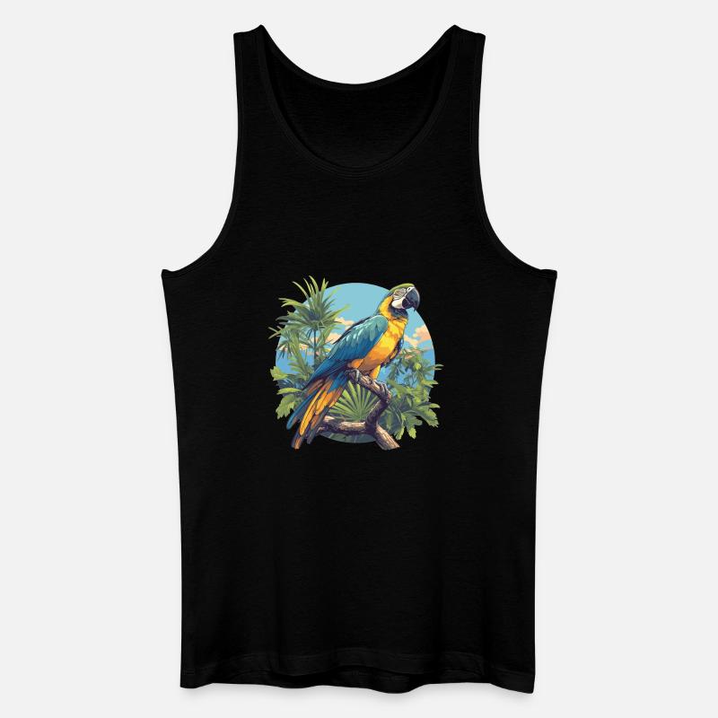 Aras Ara - Männer Bio Tank Top - Schwarz