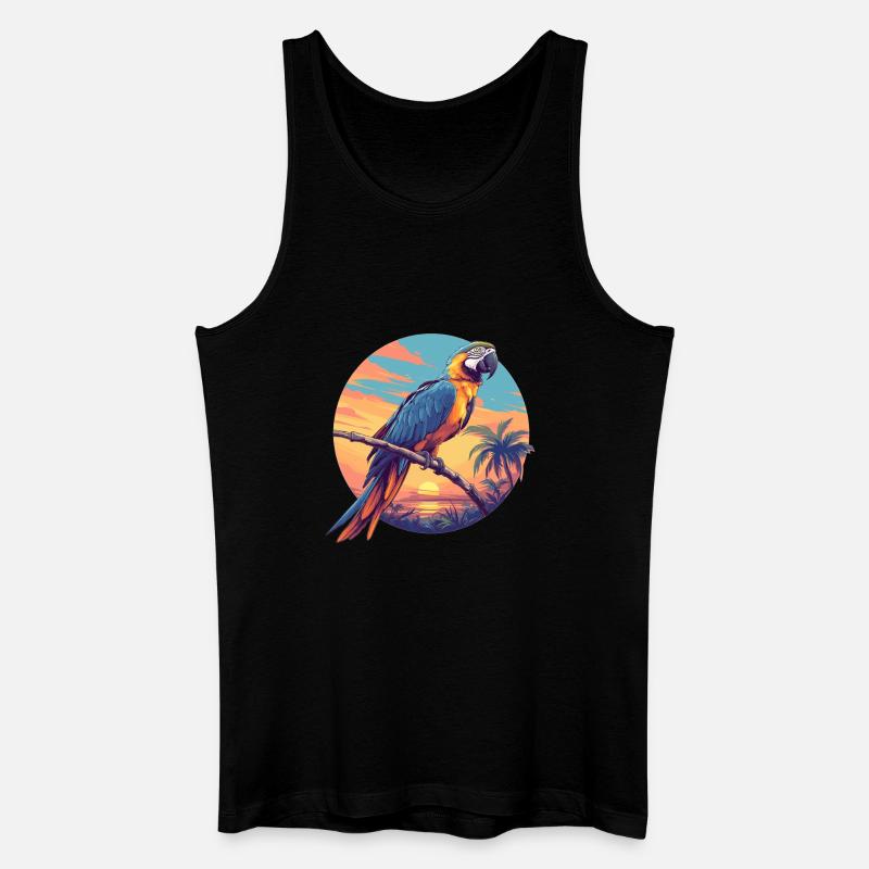 Aras Ara - Männer Bio Tank Top - Schwarz
