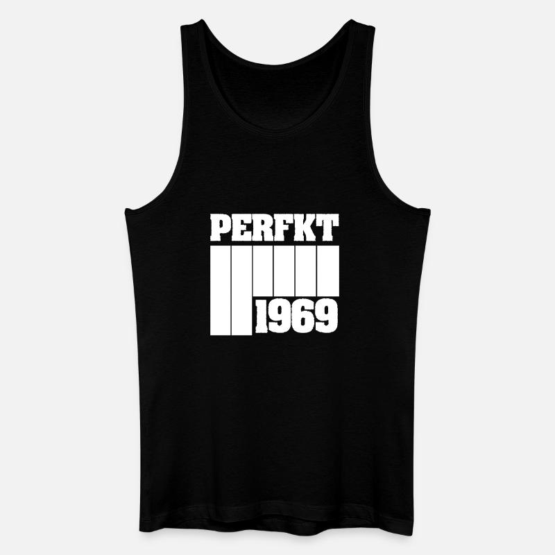 Einzigartig 1969 - Männer Bio Tank Top - Schwarz