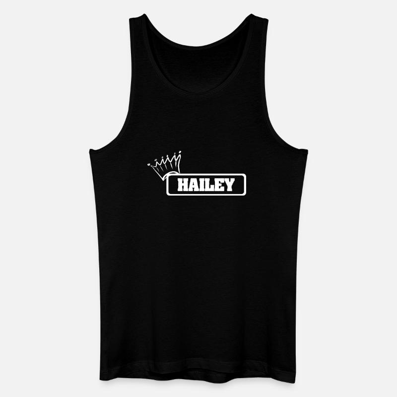 Kroenchen Hailey - Männer Bio Tank Top - Schwarz