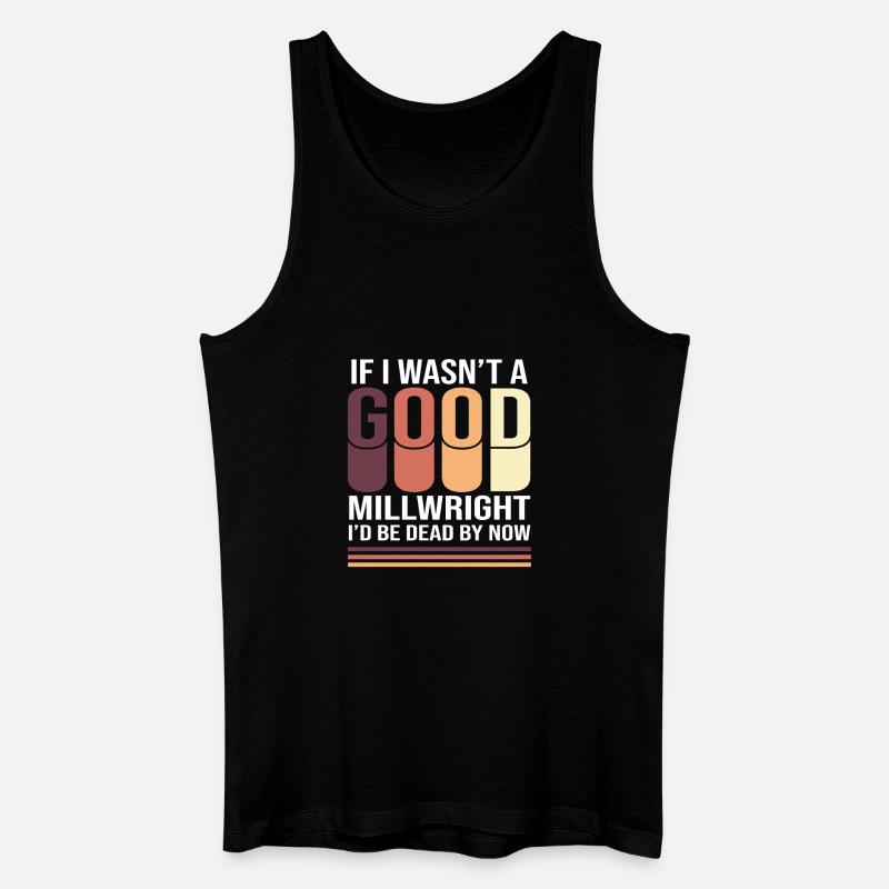 CNC Mechanic Mechanical Engineer Locksmith - Men’s Organic Tank Top - black