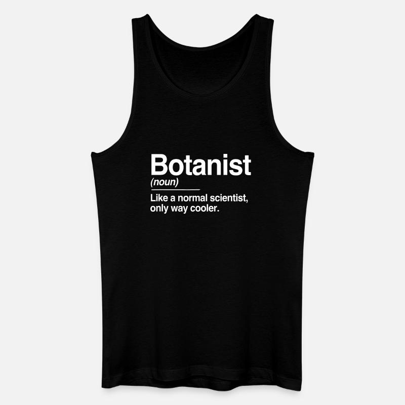 Botaniker-Definition - Männer Bio Tank Top - Schwarz